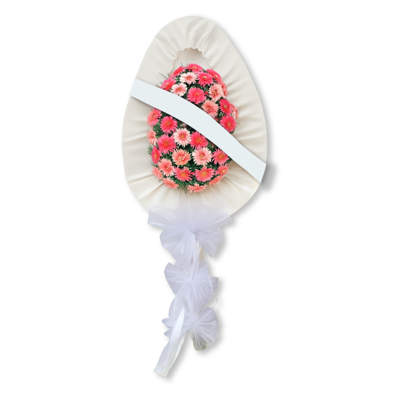 41 PEMBE GERBERA ÇELENK