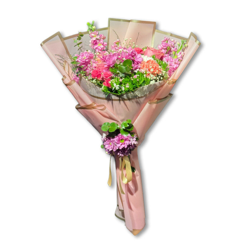 GÜNÜN KARIŞIK PEMBE BUKETİ