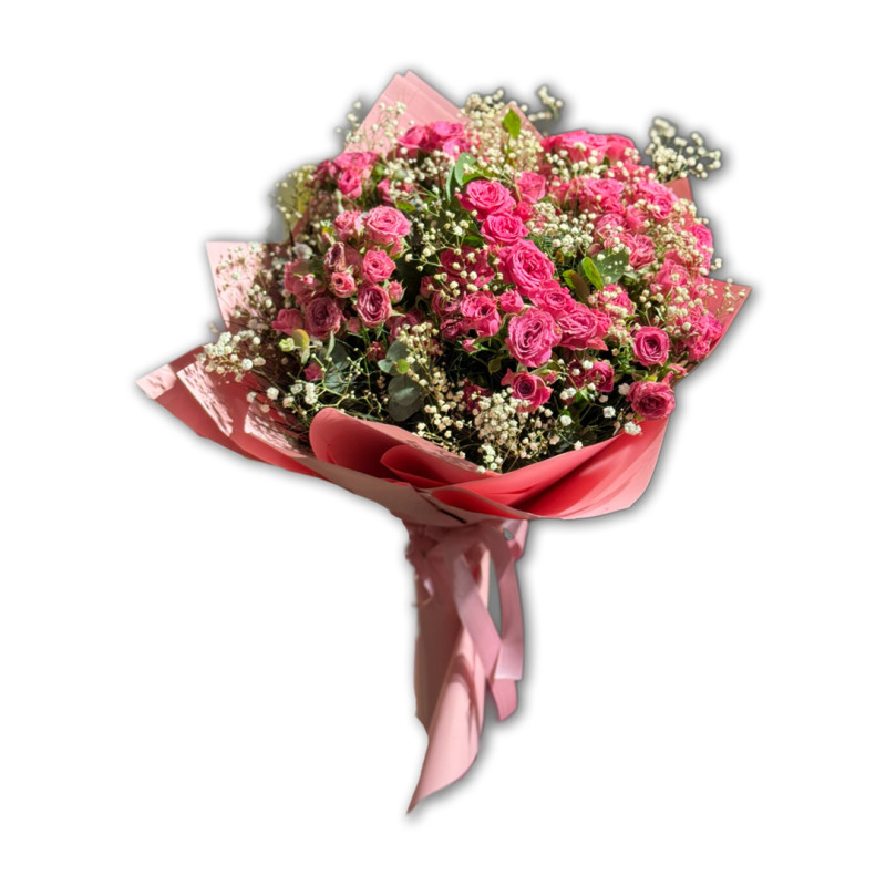 10 ' PEMBE ÇARDAK GÜL 