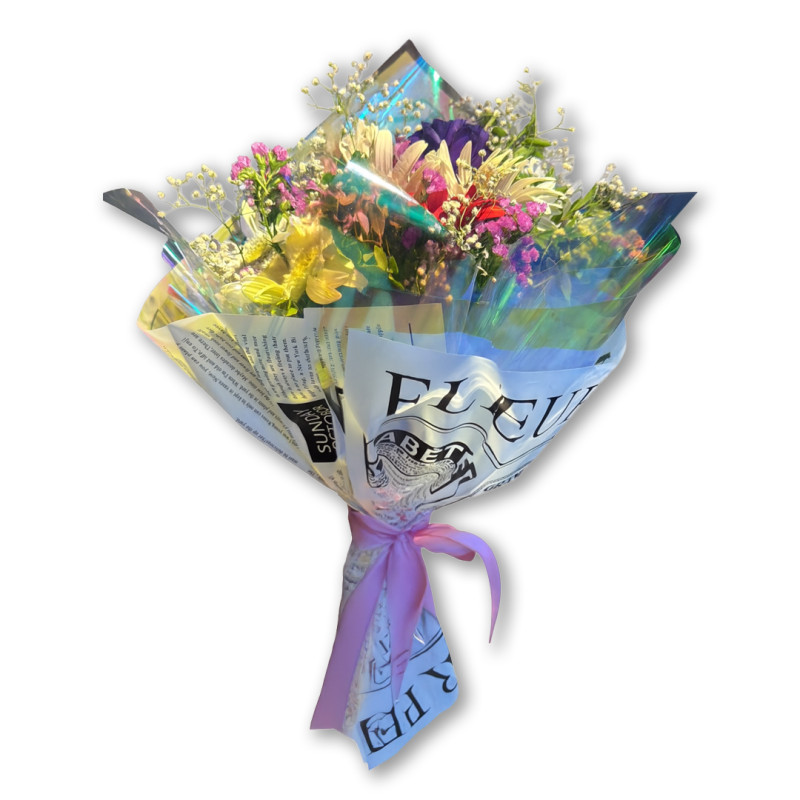 HOLOGRAM  KAĞIDI KARIŞIK BUKET