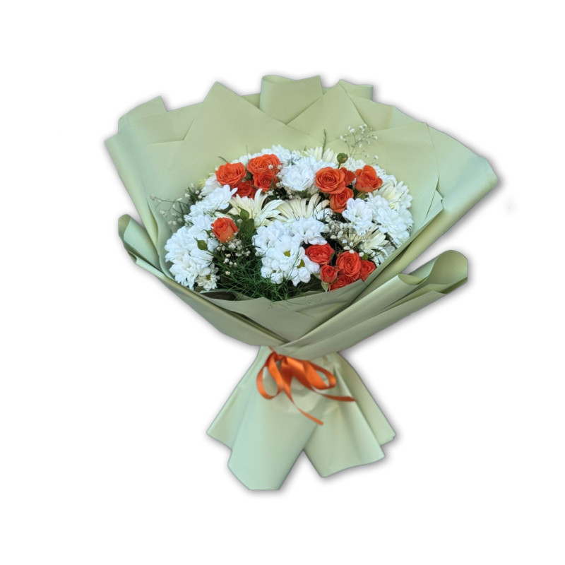 BEYAZ PAPATYA ÇARDAK GÜL