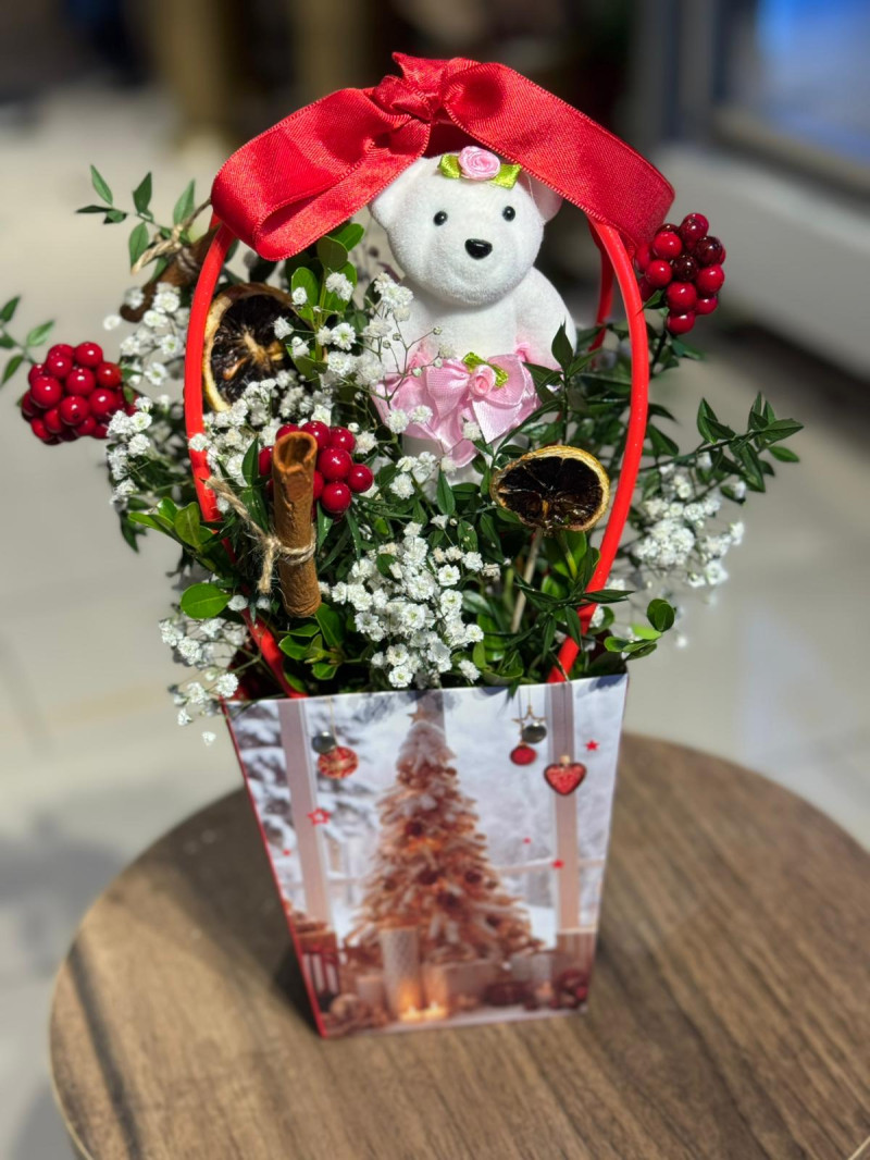 YILBAŞI TEMALI KOKİNA ÇANTA