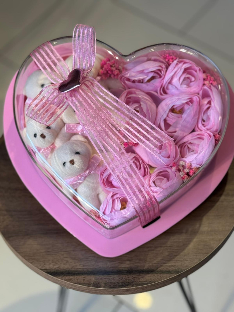 PEMBE KALP KUTU AYICIK ŞAKAYIK