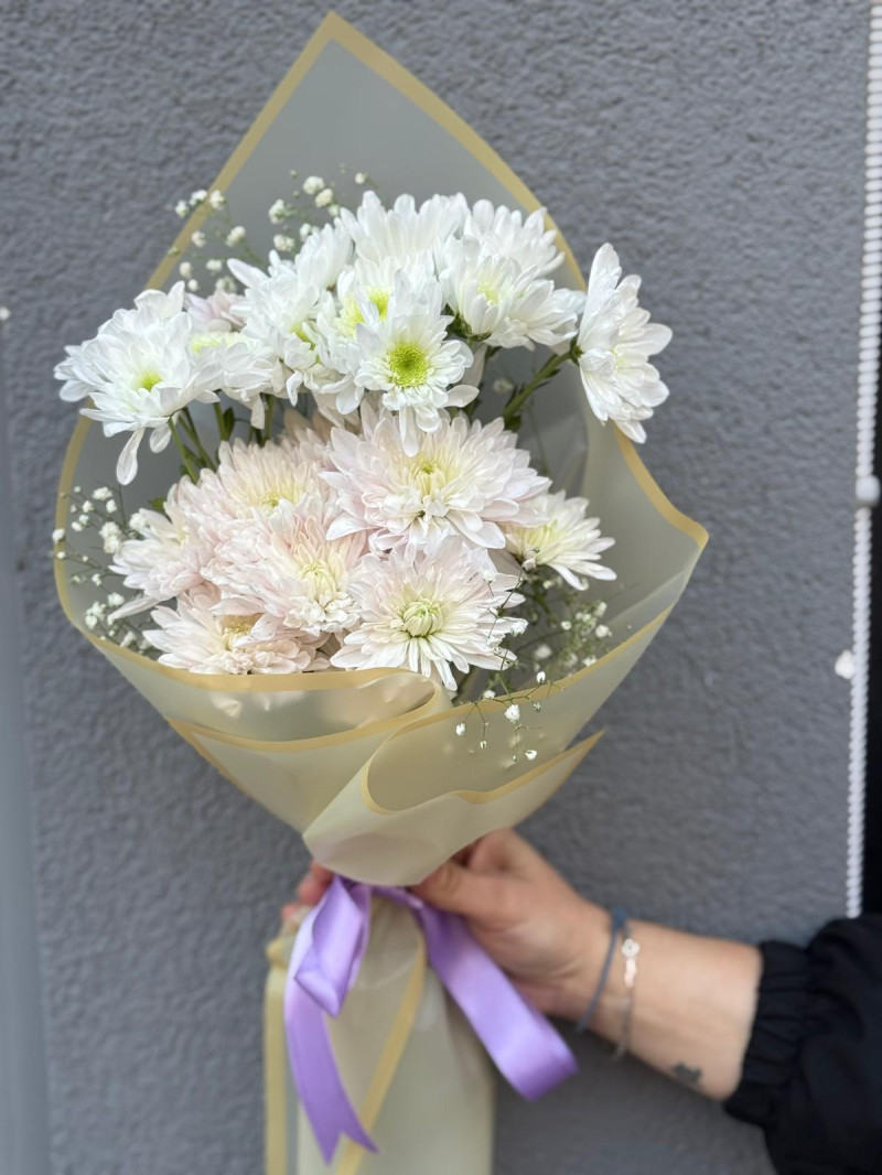 S BEYAZ KASIMPATI BUKETİ