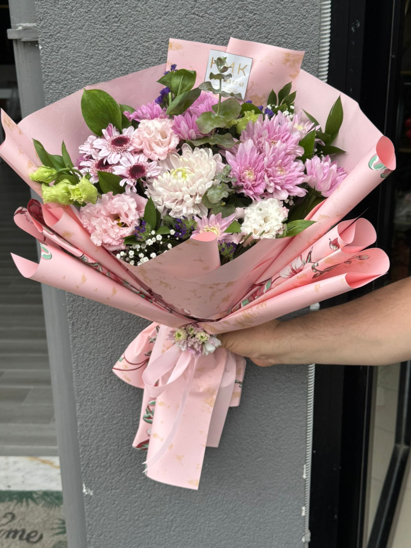 PEMBE KASIMPATI BUKETİ